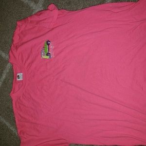 Girly girl hot pink tshirt